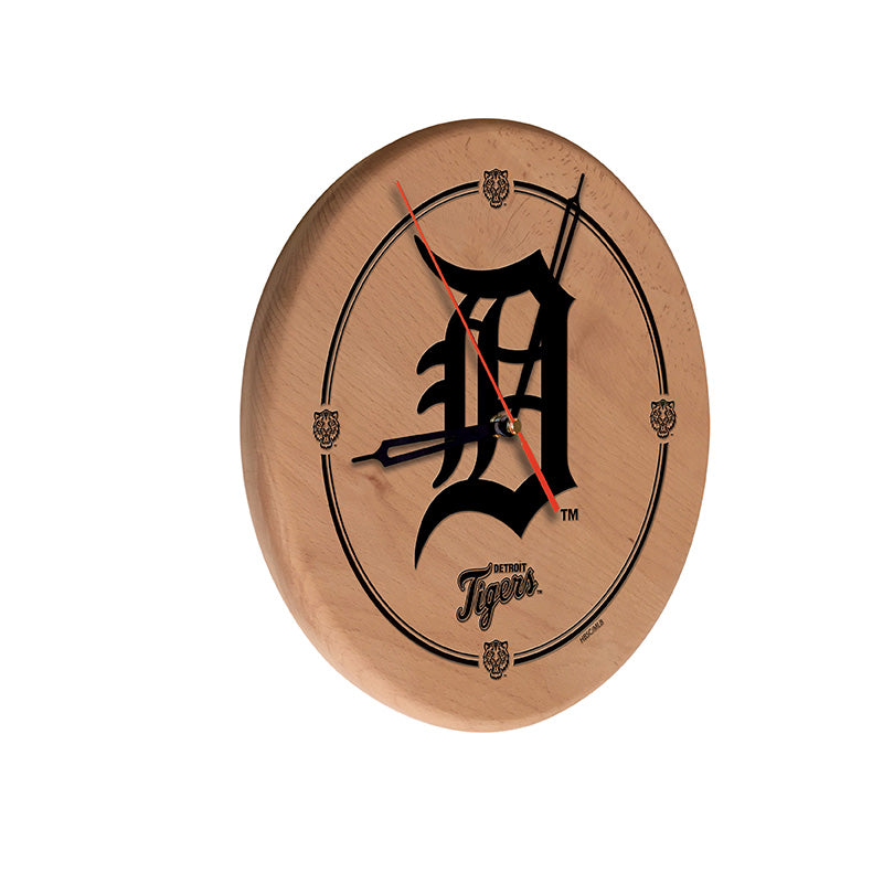 Holland Bar Stool Official Logo Laser Engraved Wood Clock