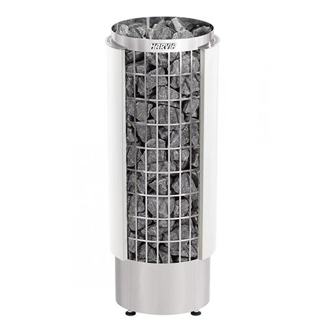 Harvia HPCS8U1H Cilindro Half Series 8kW Stainless Steel Sauna Heater at 240V 1PH