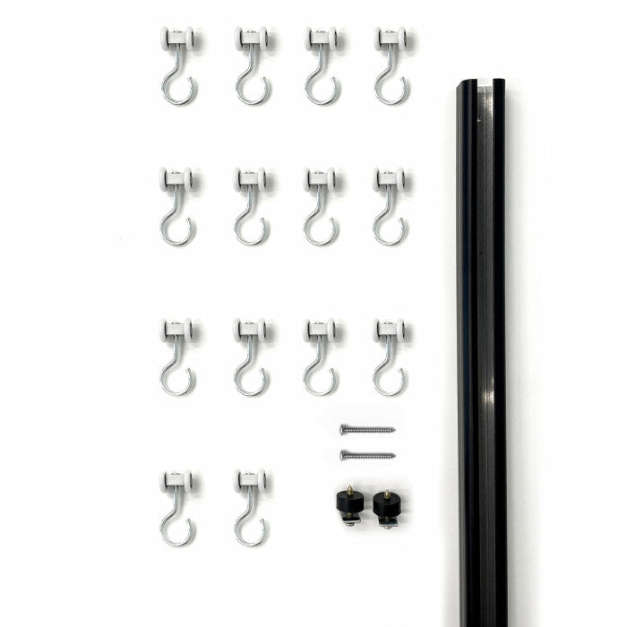 Carl’s Place Hardware Kit to Ceiling Mount Curtain (cyr-curtain-hardware)