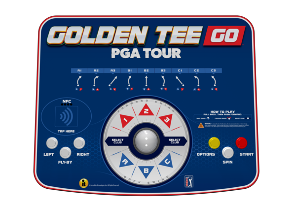 Incredible Technologies Golden Tee Go PGA TOUR Edition 2025