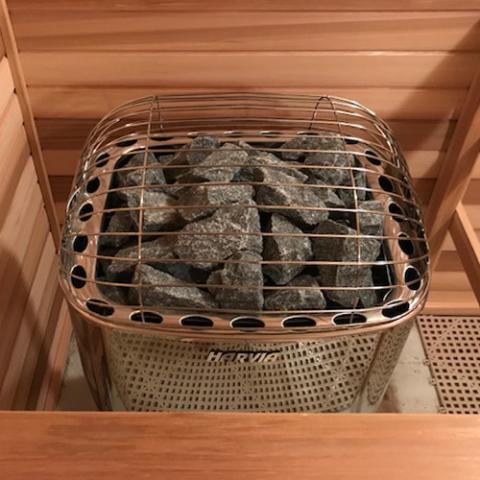 Harvia HRKGU1520C K15G Club Series 15kW Stainless Sauna Heater at 208V 3PH Stainless Steel