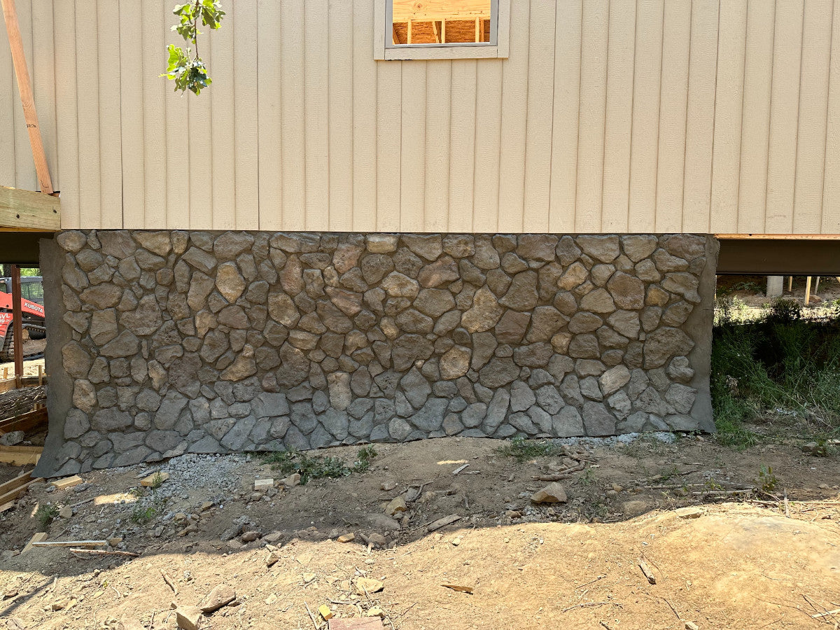 Universal Rocks Crazy Stone Rock Wall Panel 18' x 9' - CRAZYSTONE-PANEL