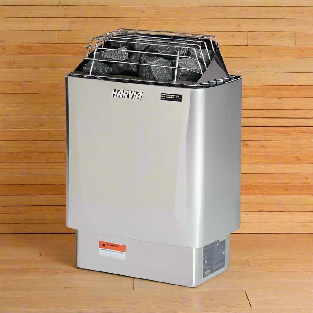 Harvia JH60W2401 Kip Series 6kW Stainless Steel Sauna Heater at 240V 1PH Stainless Steel