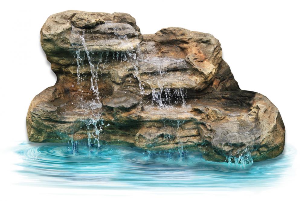 Universal Rocks Large Edge Waterfall - LEW-003-MED