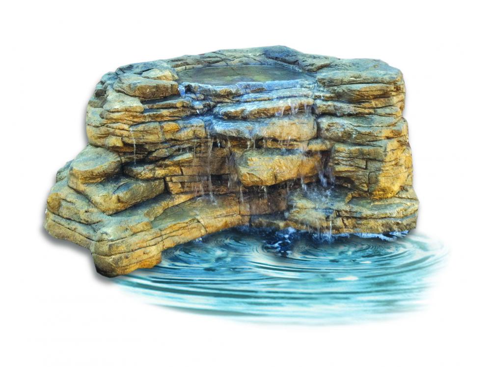 Universal Rocks Large Edge Waterfall - LEW-006-CORNER