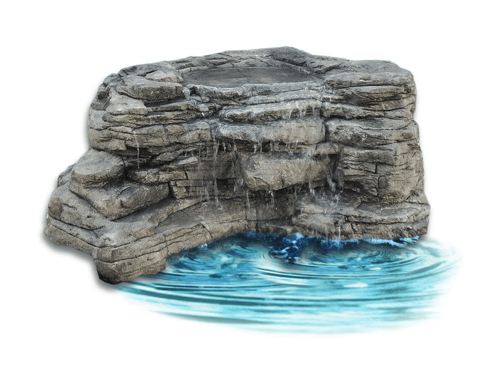 Universal Rocks Large Edge Waterfall - LEW-006-CORNER