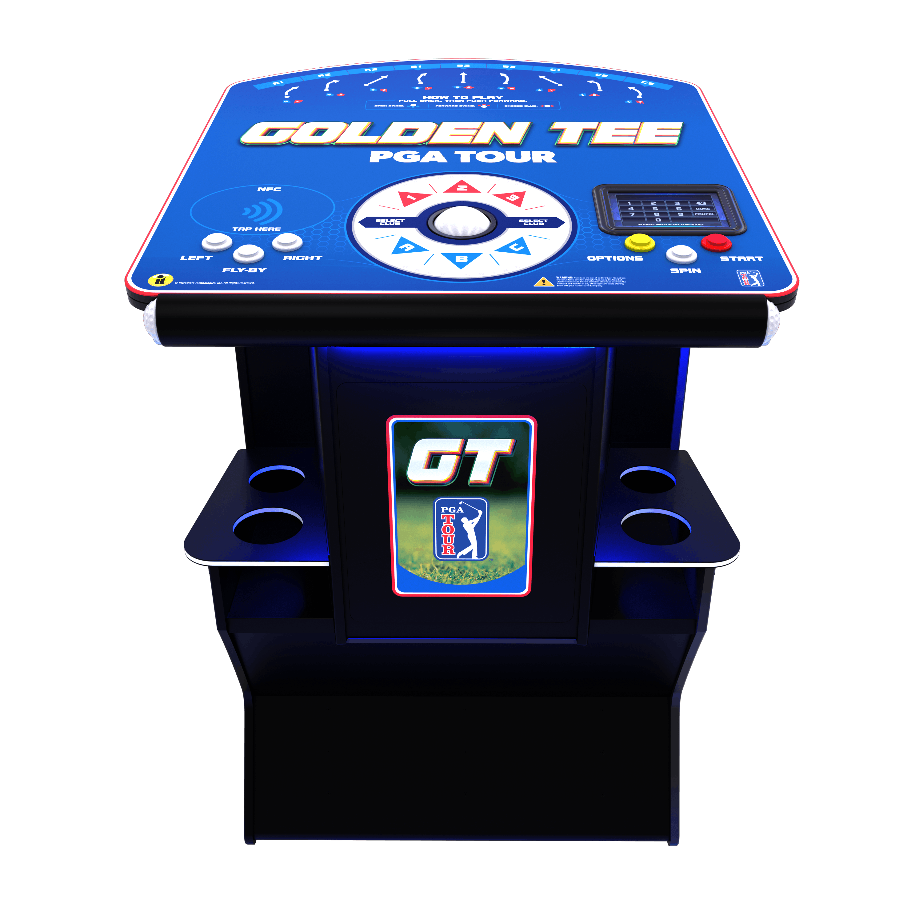 Incredible Technologies Golden Tee PGA TOUR Clubhouse Standard Edition