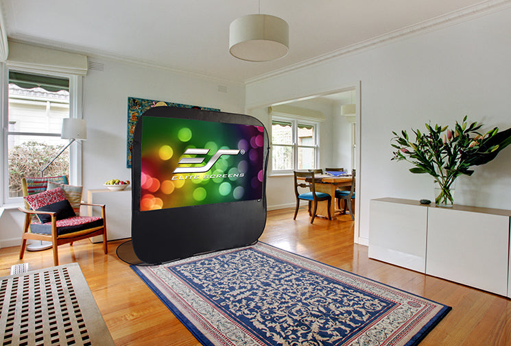 Elite Screens Pop-up Cinema Series