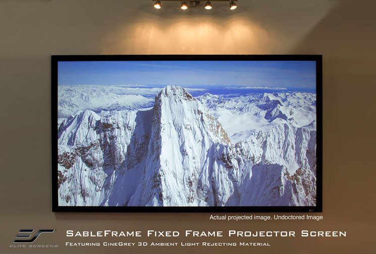 Elite Screens Sable Frame CineGrey 3D Series