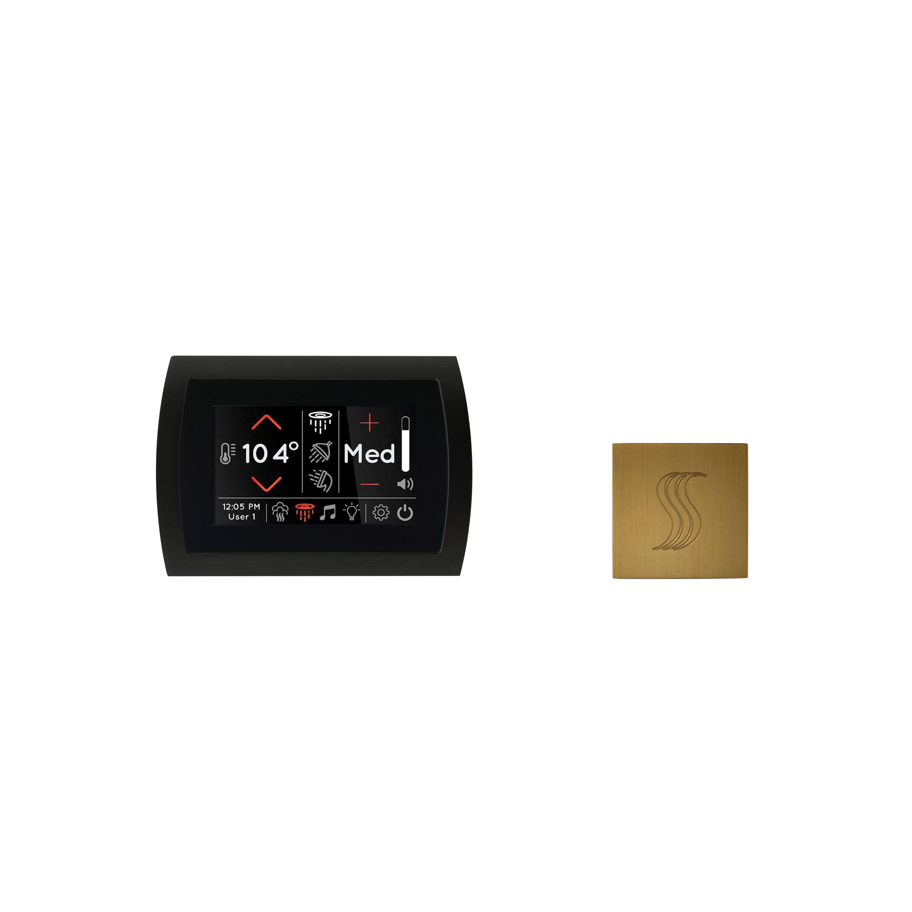 ThermaSol STC-SVSQ Signatouch Steam Control and Steam Head Kit Square
