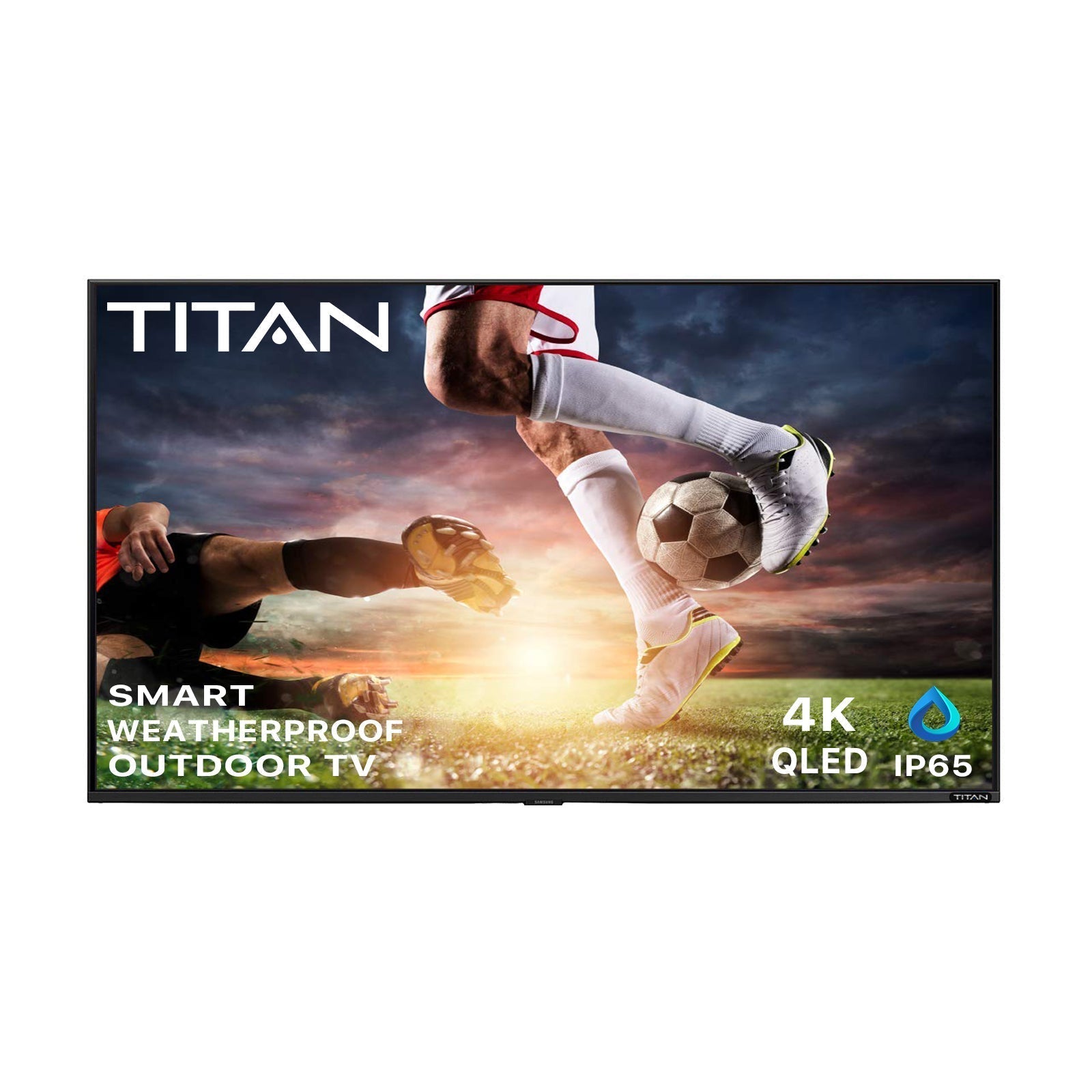 Titan Weatherproof Outdoor TV Full Sun S-200 QLED 4K Smart TV powered by Samsung Tizen SmartThings(S200-QLED)