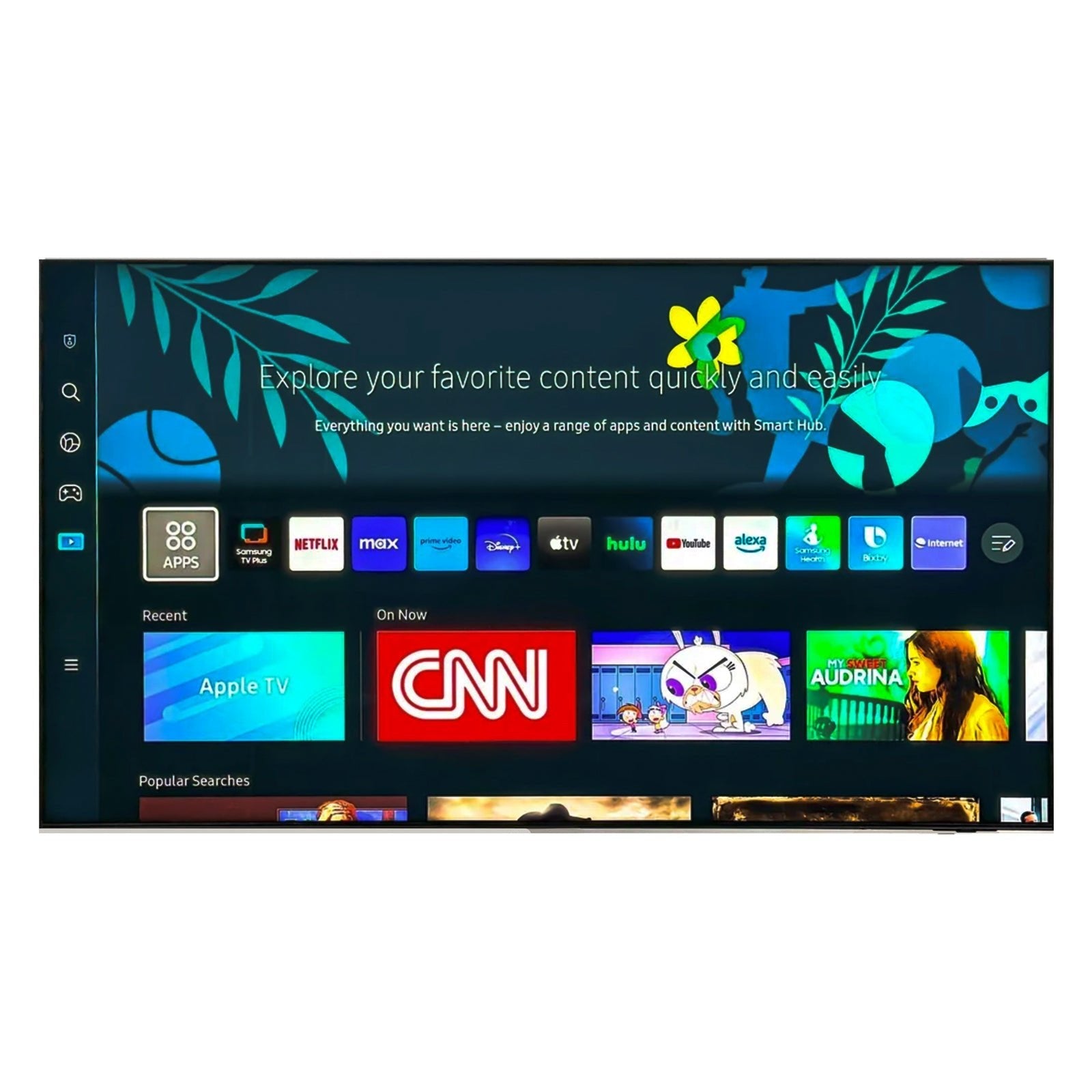 Titan Weatherproof Outdoor TV Full Sun S-300 QLED 4K Smart TV powered by Samsung Tizen SmartThings (S300-QLED)