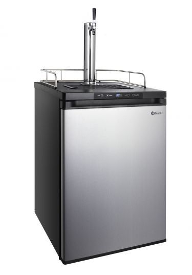 Kegco 24" Wide Digital Kegerator – Single, Dual & Triple Tap | Black, Stainless Steel & Black Stainless Steel