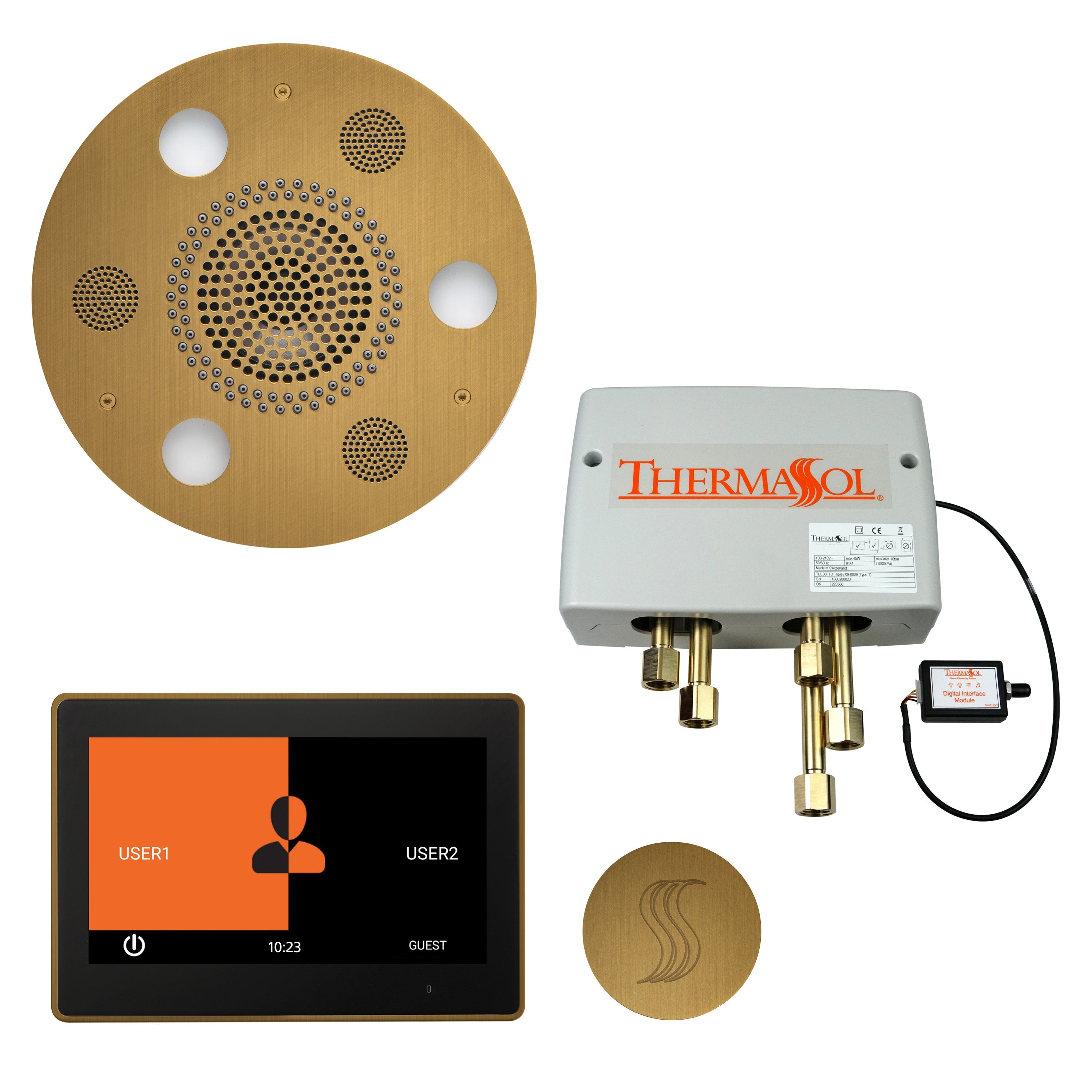 ThermaSol The Total Wellness Package with 10" ThermaTouch Round