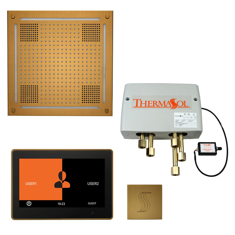 ThermaSol The Total Wellness Hydrovive Package with 10 Inch ThermaTouch Square