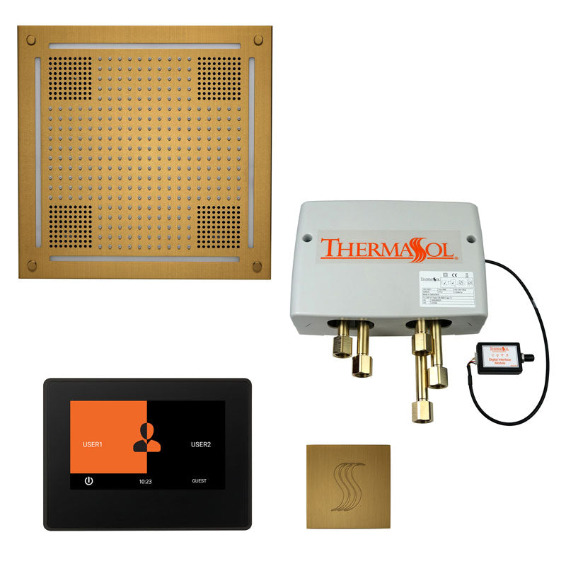 ThermaSol The Total Wellness Hydrovive Package with 7" ThermaTouch Square