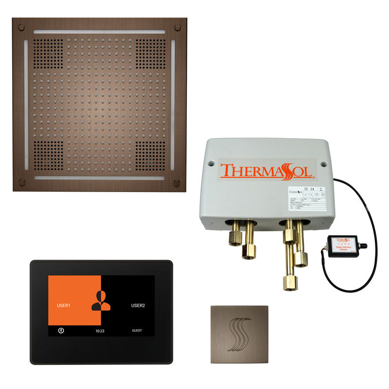 ThermaSol The Total Wellness Hydrovive Package with 7" ThermaTouch Square