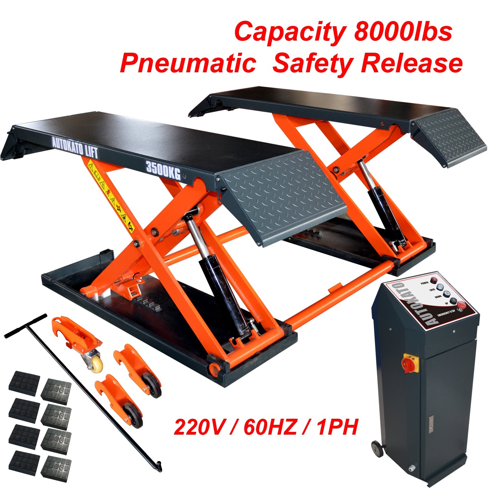 Katool X80-Pneumatic Mid Rise Scissor Lift