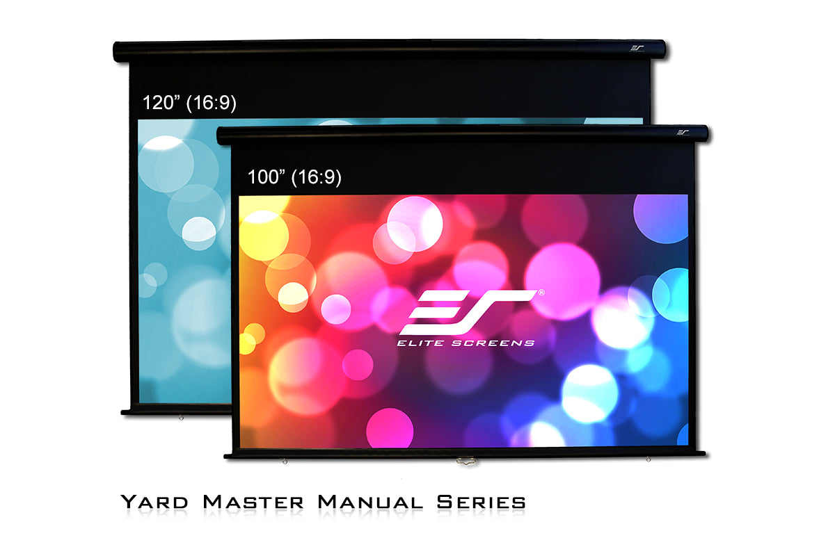 Elite Screens Yard Master Manual Series