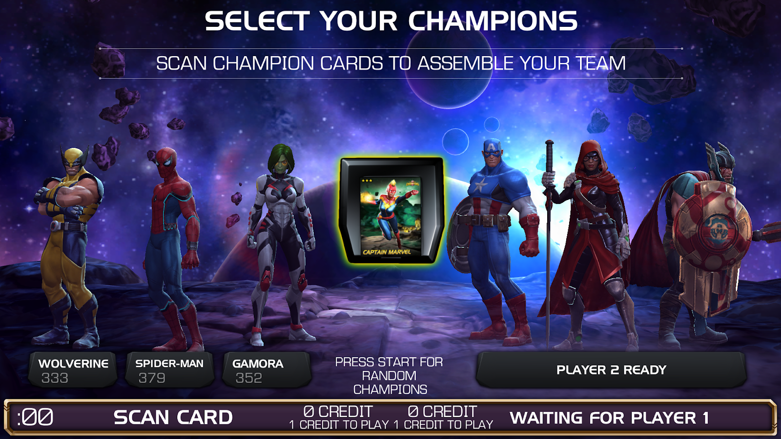 Raw Thrills Marvel: Contest of Champions Arcade Game