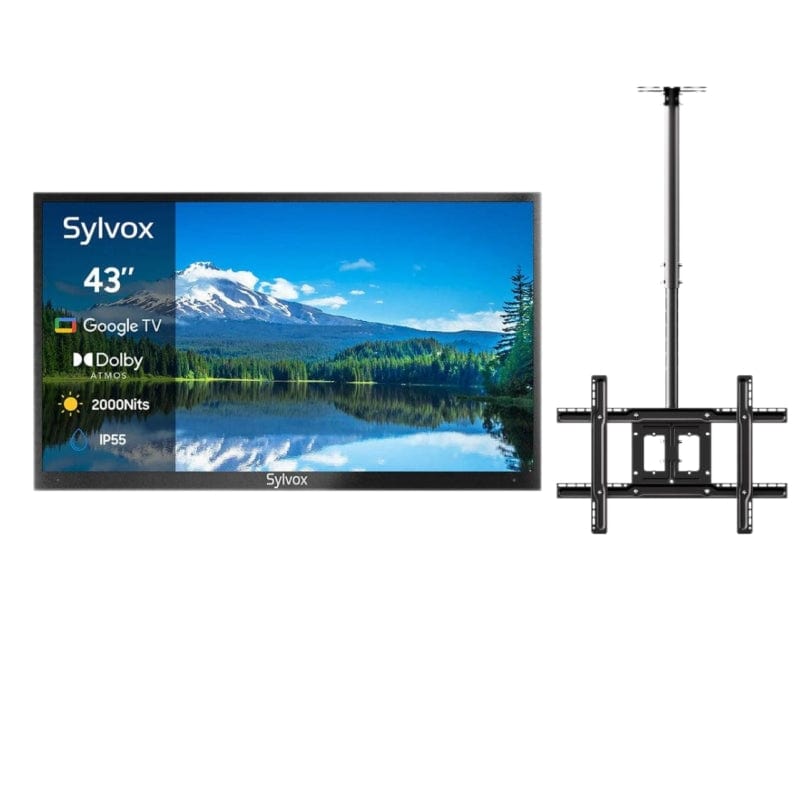 Sylvox 43" 2000Nit Google Outdoor TV -Pool Pro 2.0 Series(OT43A2KHGF)