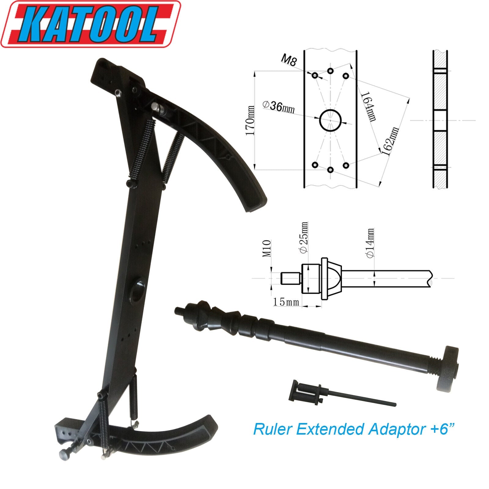 Combo 5: Tire Changer KT-T850 & Wheel Balancer KT-B700