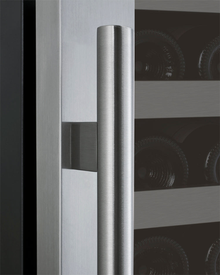 Allavino FlexCount Series 128 Bottle Single Zone Built-in Wine Refrigerator with Stainless Steel Door - Right Hinge