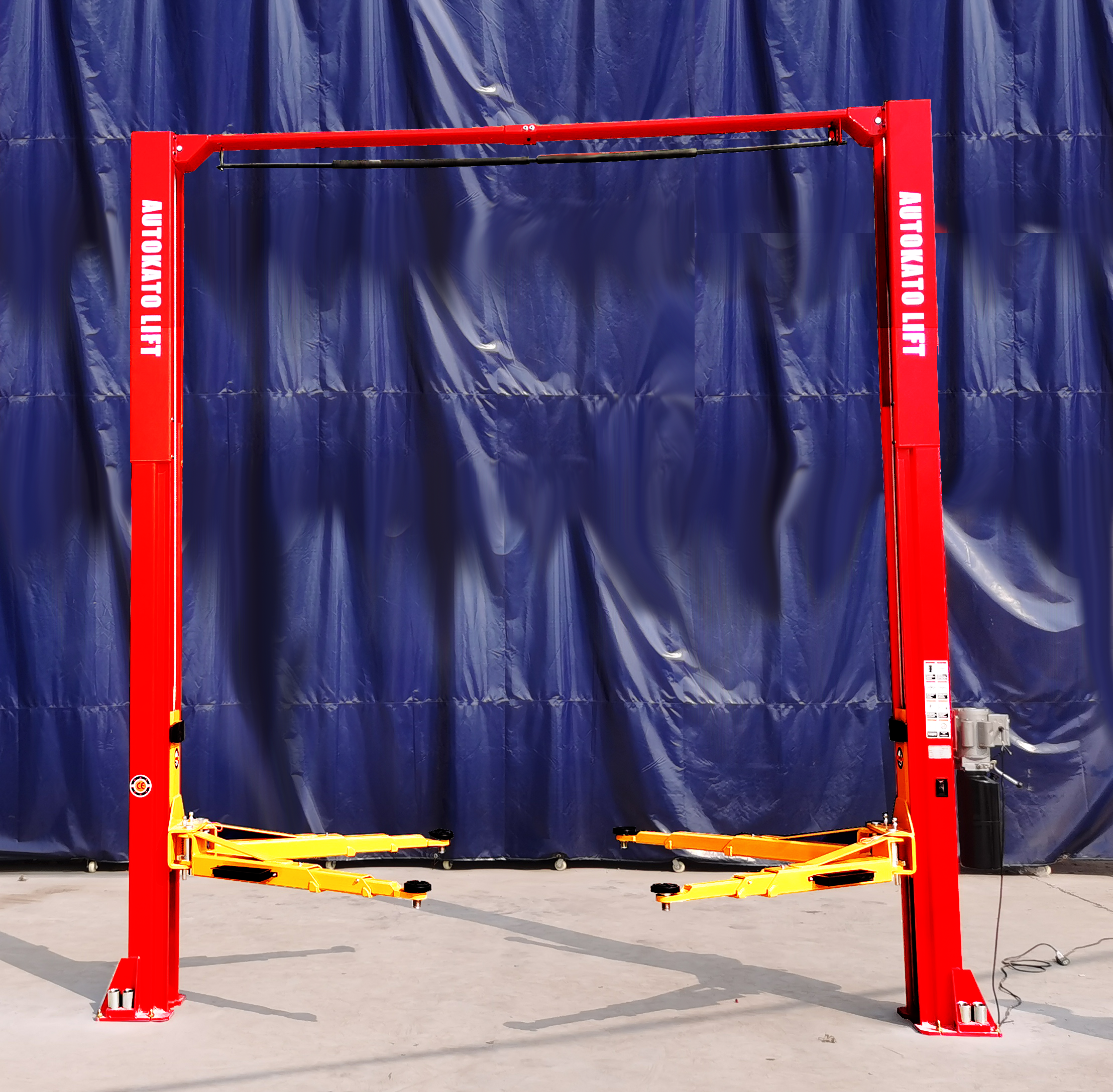 KT-M120 12,000lbs Two Post Clear-floor Vehicle Lift