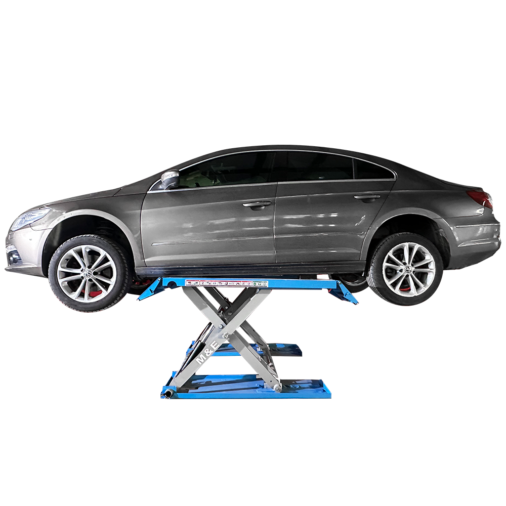 Katool  M&E Mid Rise Scissor Lift 7700lbs pneumatic Release Auto Lift Car Lift 220V x8p