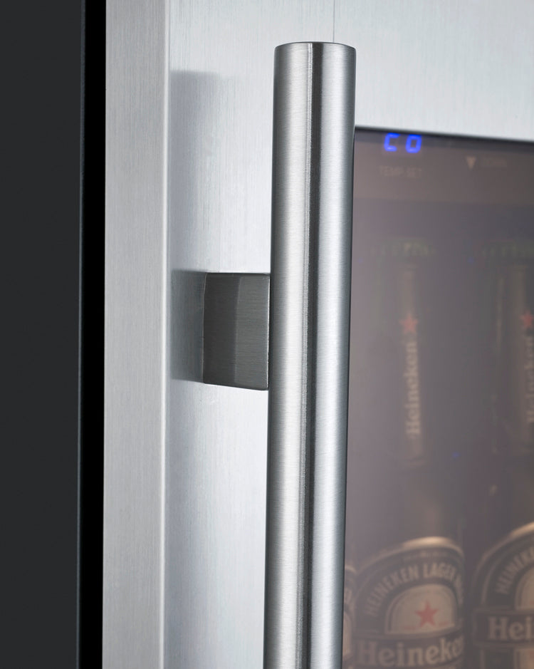 Allavino 15" Wide FlexCount II Tru-Vino Stainless Steel Right Hinge Beverage Center - VSBC15-SR20