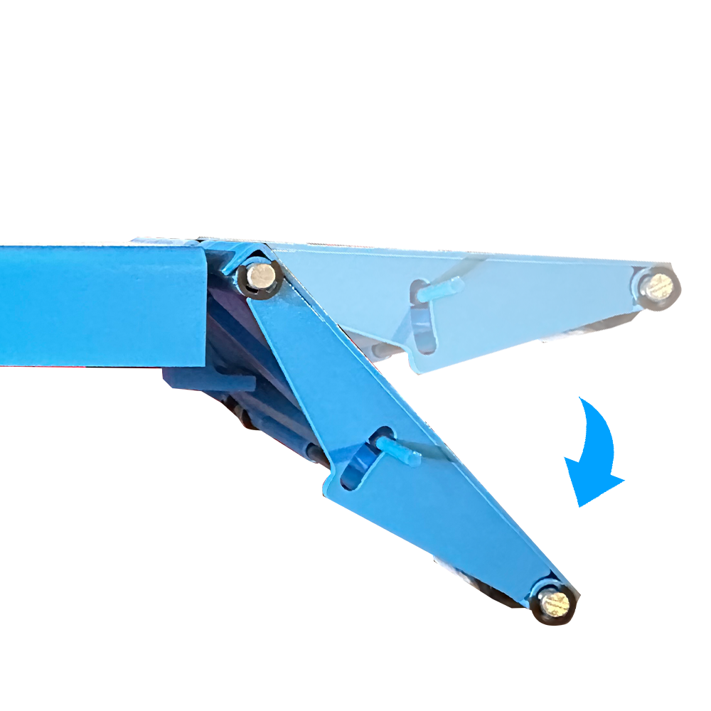 Katool  M&E Mid Rise Scissor Lift 7700lbs pneumatic Release Auto Lift Car Lift 220V x8p