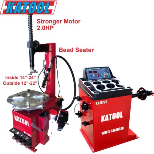 Combo 7: Tire Changer KT-T810 &  Wheel Balancer KT-B700