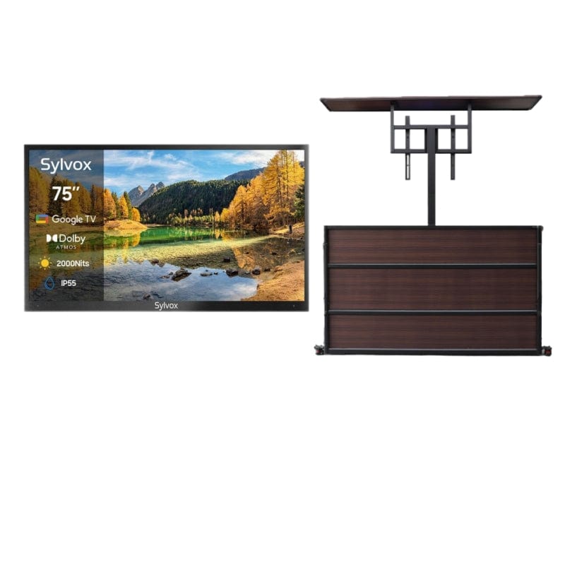 Sylvox 75" 2000Nit Google Outdoor TV - Pool Pro 2.0 Series(OT75A2KHGF)