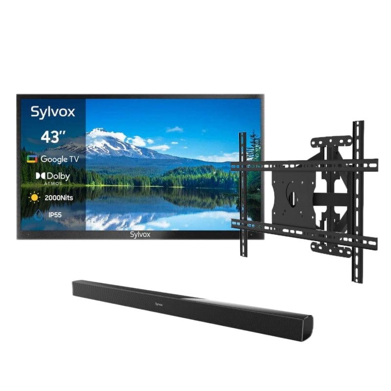Sylvox 43" 2000Nit Google Outdoor TV -Pool Pro 2.0 Series(OT43A2KHGF)
