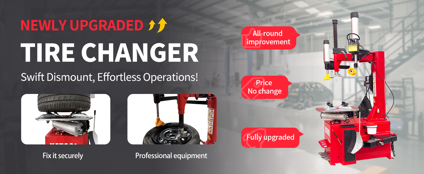 KT-T830 Wheel Clamp Tire Changer Machine
