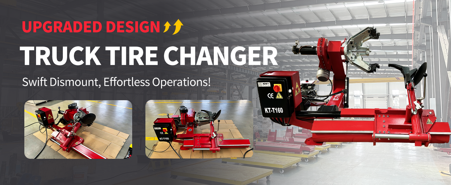 KT-T160 Heavy Duty Truck Tire Changer Machine