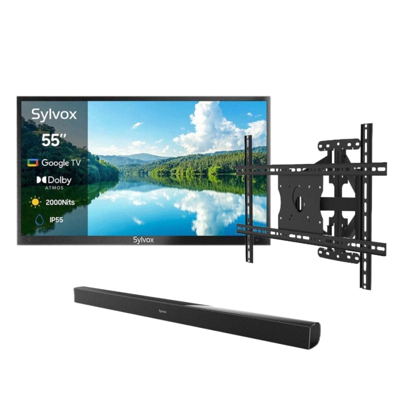 Sylvox 55" 2000Nit Google Outdoor TV - Pool Pro 2.0 Series(OT55A2KHGF)