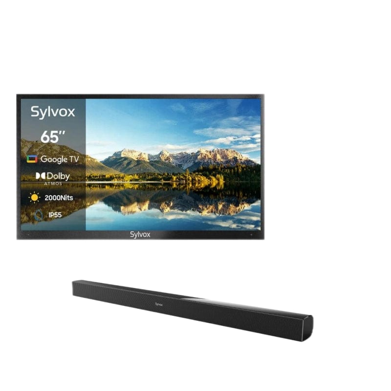 Sylvox 65" 2000Nit Google Outdoor TV - Pool Pro 2.0 Series(OT65A2KHGF)
