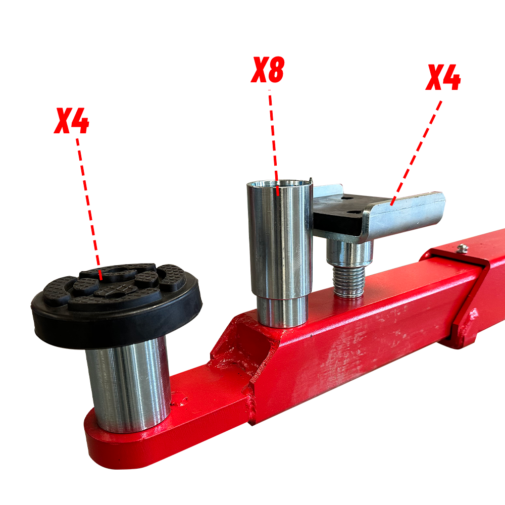 KT-M150D 15,000 lbs Two Post Lift