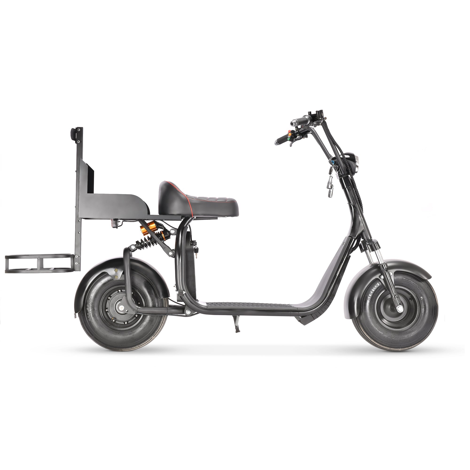 SoverSky X7 Fat Tire Two Wheel Golf Scooter