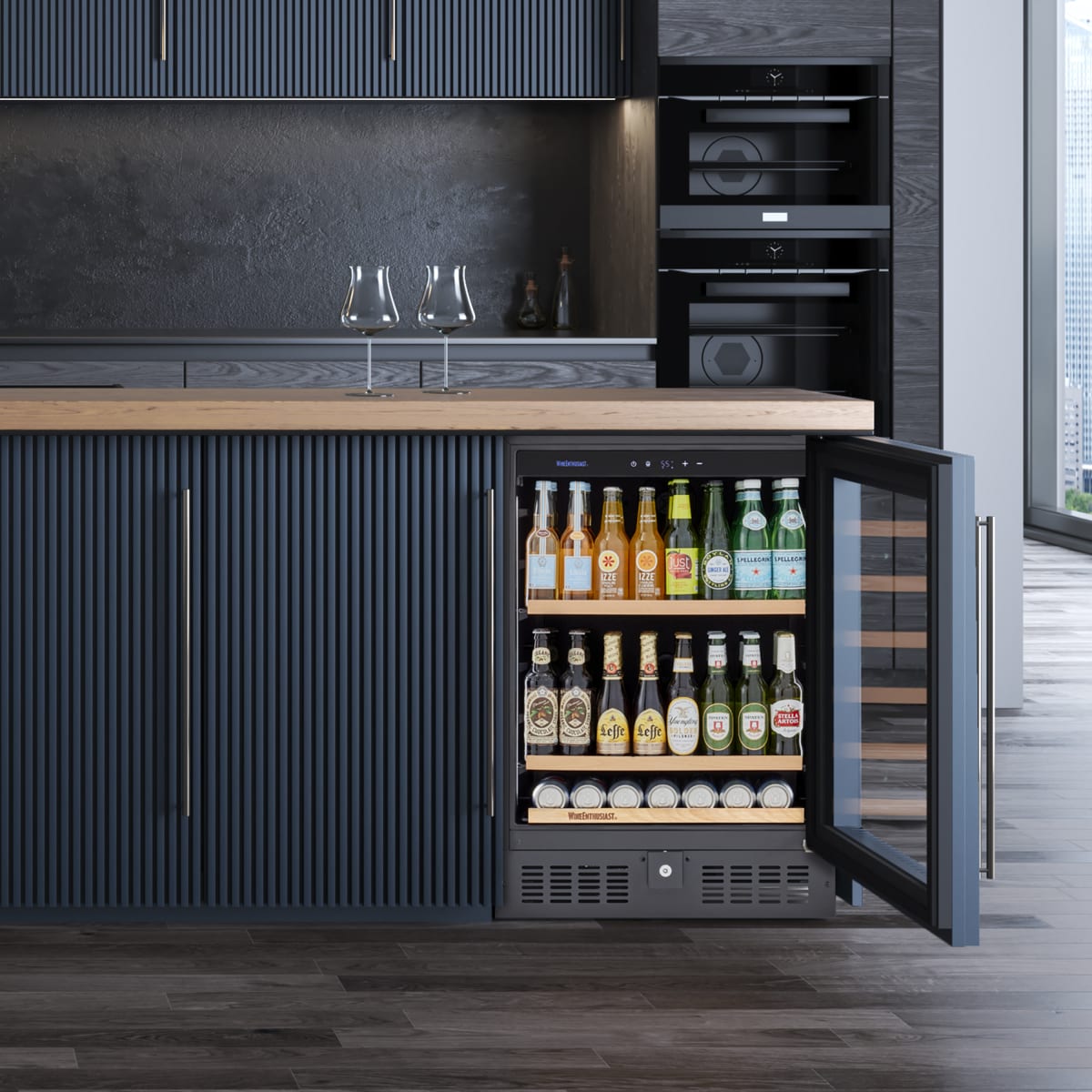 Wine Enthusiast Latitude S 24" Smart Wi-Fi Undercounter Beverage Center - 236 09 48 03