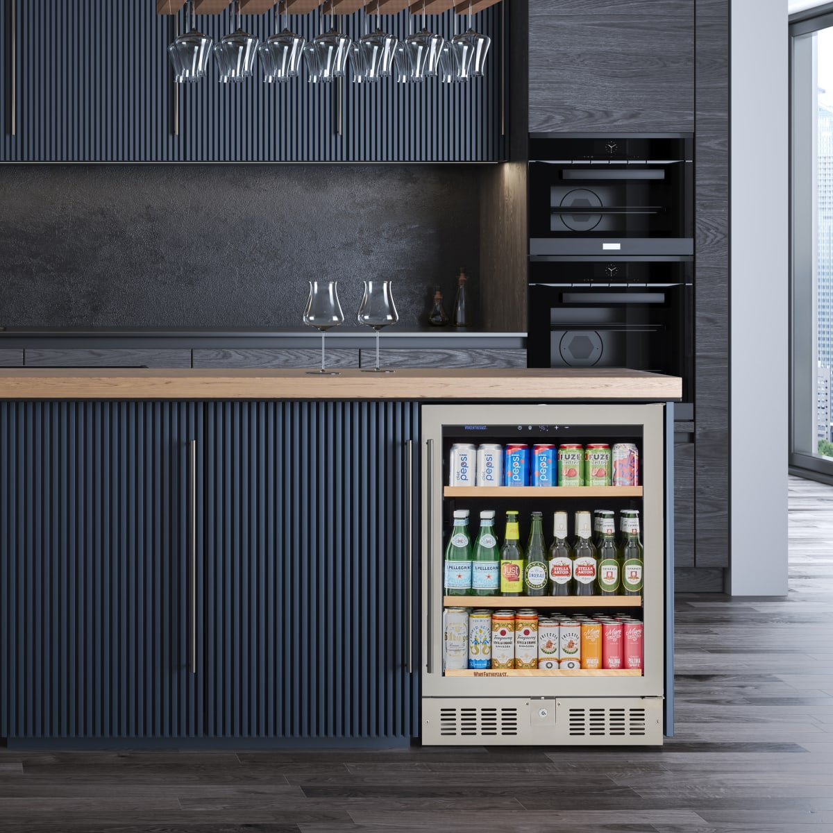 Wine Enthusiast Latitude S 24" Smart Wi-Fi Undercounter Beverage Center - 236 09 48 03