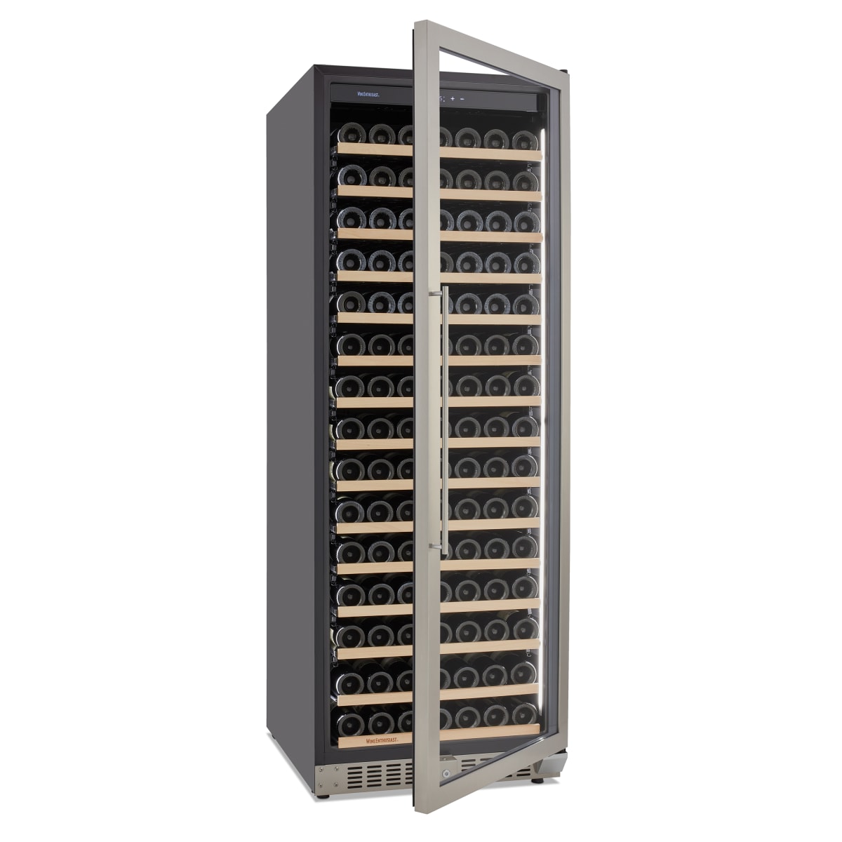 Wine Enthusiast Latitude L 26" Smart Wi-Fi Wine Cellar with Luxury Spacing and Steady-Temp Cooling - 236 09 89 03 K