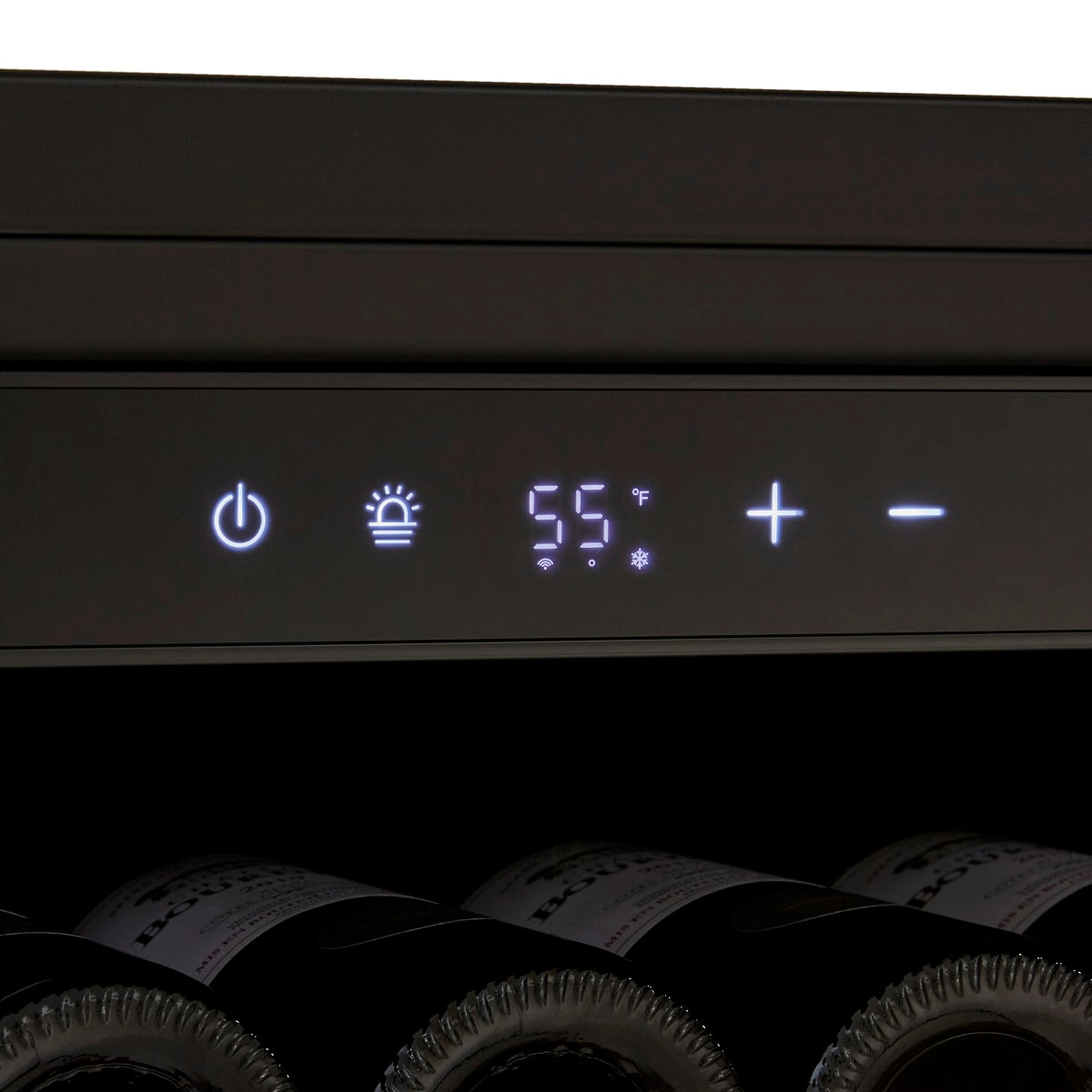 Wine Enthusiast Latitude L 26" Smart Wi-Fi Wine Cellar with Luxury Spacing and Steady-Temp Cooling - 236 09 89 03 K