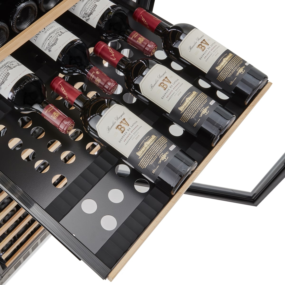 Wine Enthusiast Latitude L 26" Smart Wi-Fi Wine Cellar with Luxury Spacing and Steady-Temp Cooling - 236 09 89 03 K