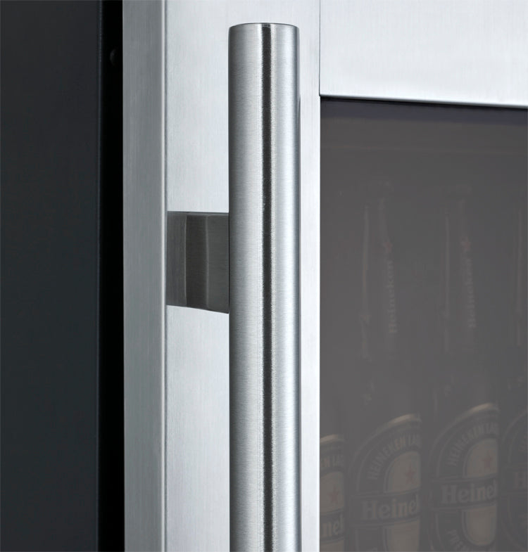 Allavino 24" Wide FlexCount II Tru-Vino Stainless Steel Left Hinge Beverage Center - VSBC24-SL20