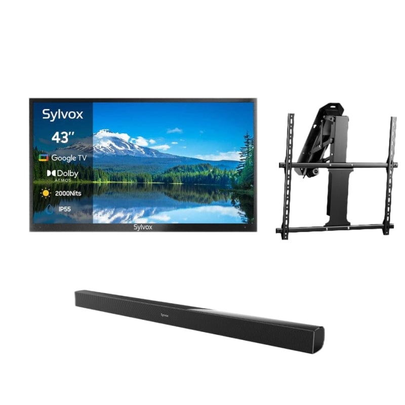 Sylvox 43" 2000Nit Google Outdoor TV -Pool Pro 2.0 Series(OT43A2KHGF)