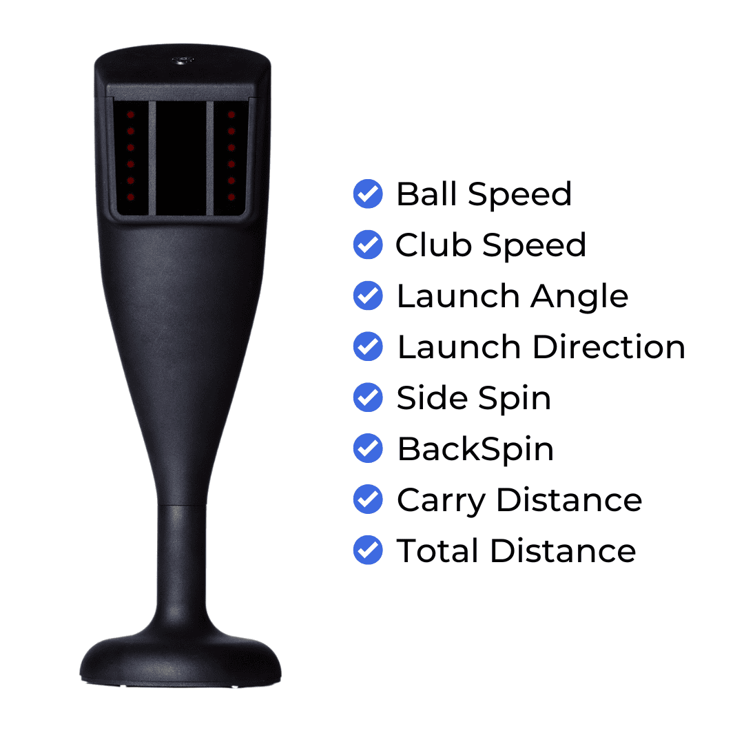 Red Stakes Golf RSG One Studio Bundle (RSG ONE + Mat + Projector + Enclosure)