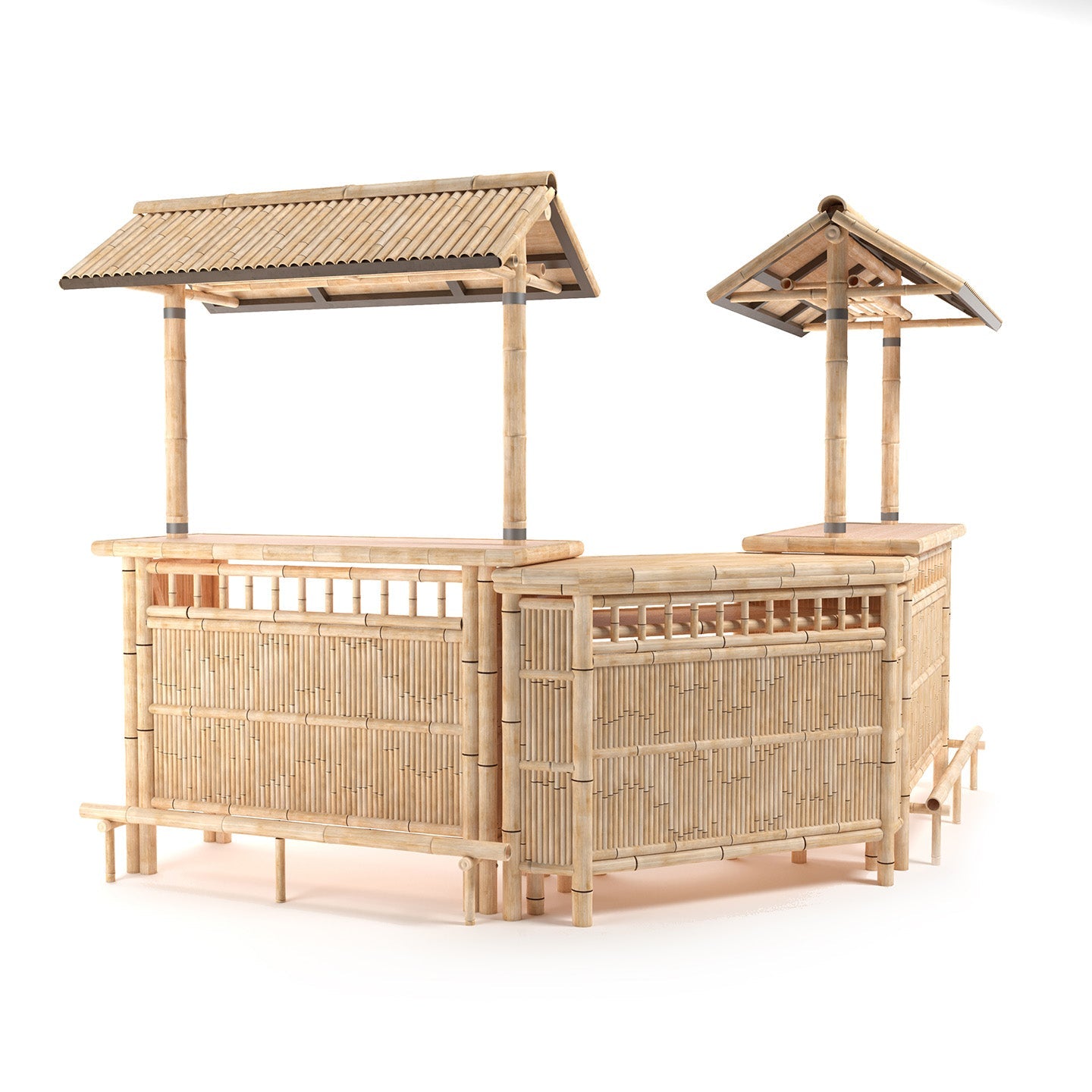 Ram Game Room Bamboo Tiki Bar & Sets (TBAR60)