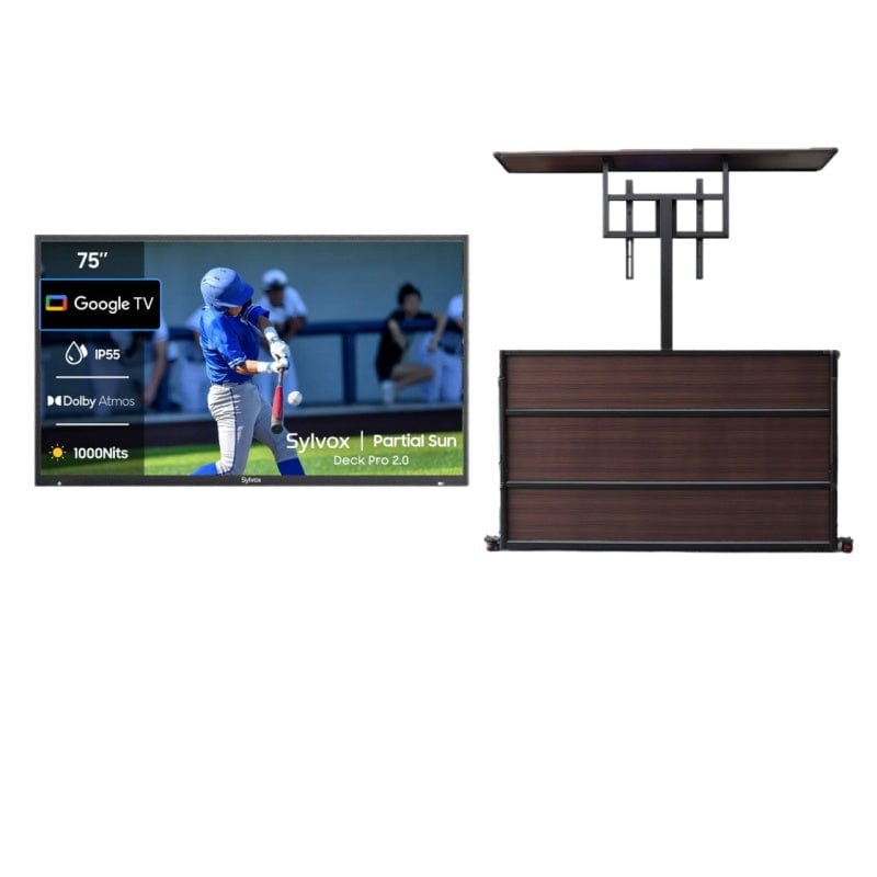 Sylvox 75" Outdoor TV(Google TV) - Deck Pro 2.0 (OT75A2KHGD)
